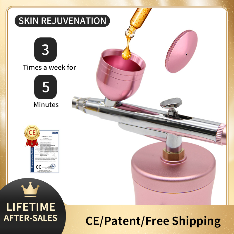 Airbrush Kit With Mini Compressor - Mini Airbrush Nano Oxygen Pressure Deep
