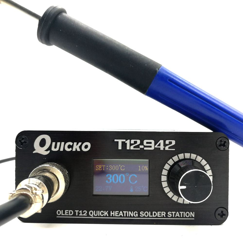 Digital Soldering Station T12 - QUICKO MINI T12 STC OLED Kỹ