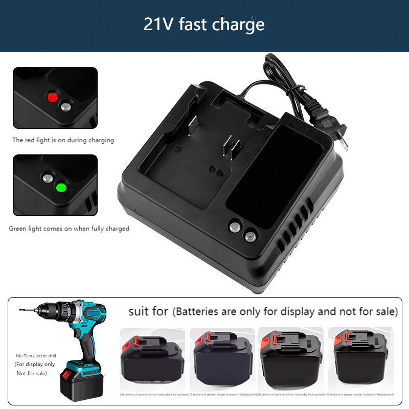 EU US 18V 21V Charger For Maki - đánh giá và giá Brushless Cordless Electric Drill 18V