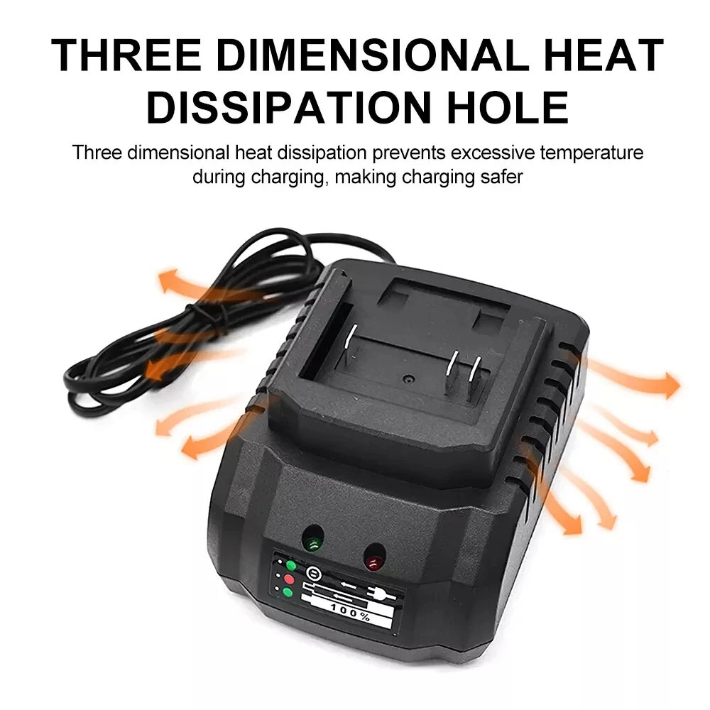 Li-ion Battery Charger 18V 21V - đánh giá và giá Brushless Cordless Electric Drill 18V