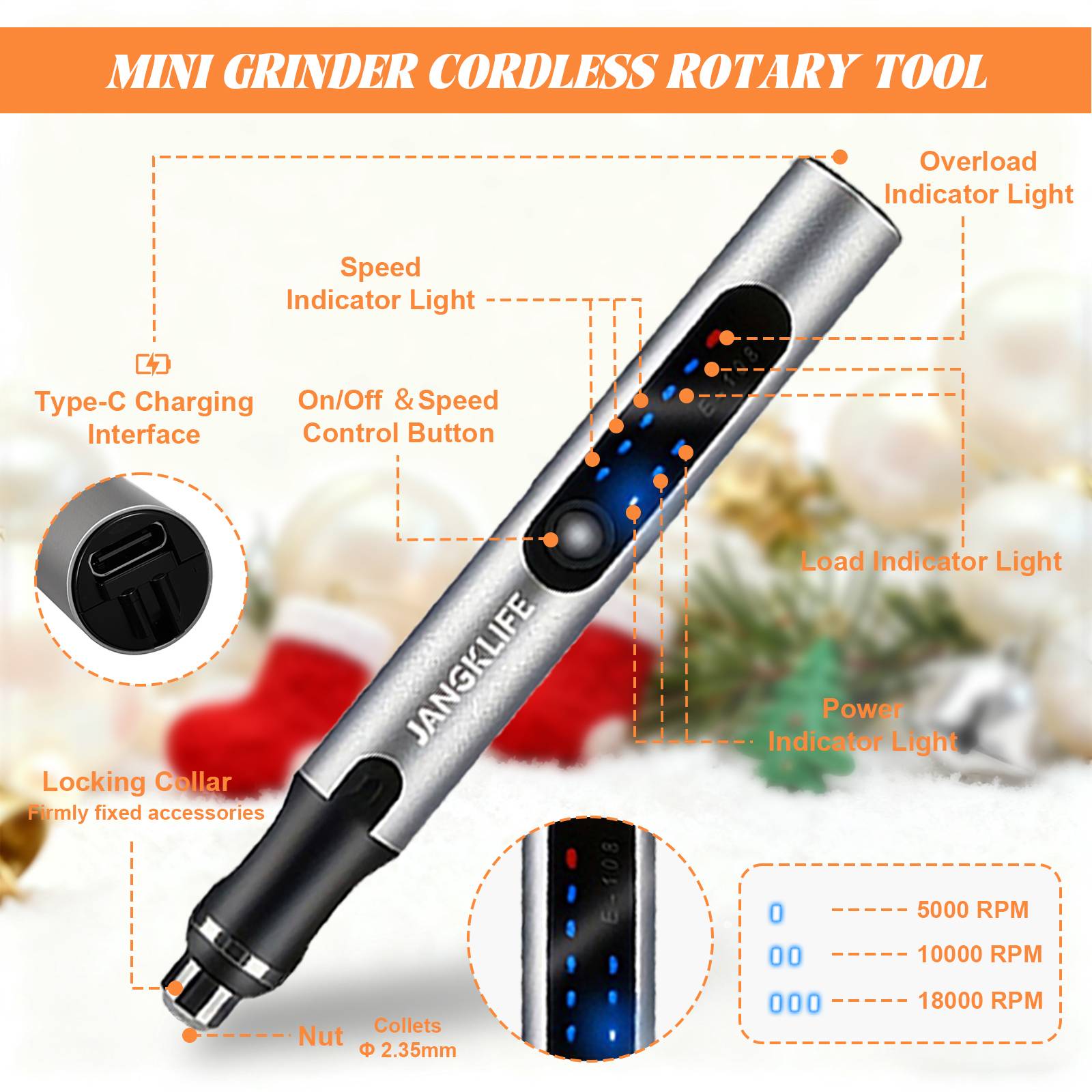 Usb không dây ROTARY Tool Kit  - đánh giá và giá Cordless Rotary Tool Kit Accessories
