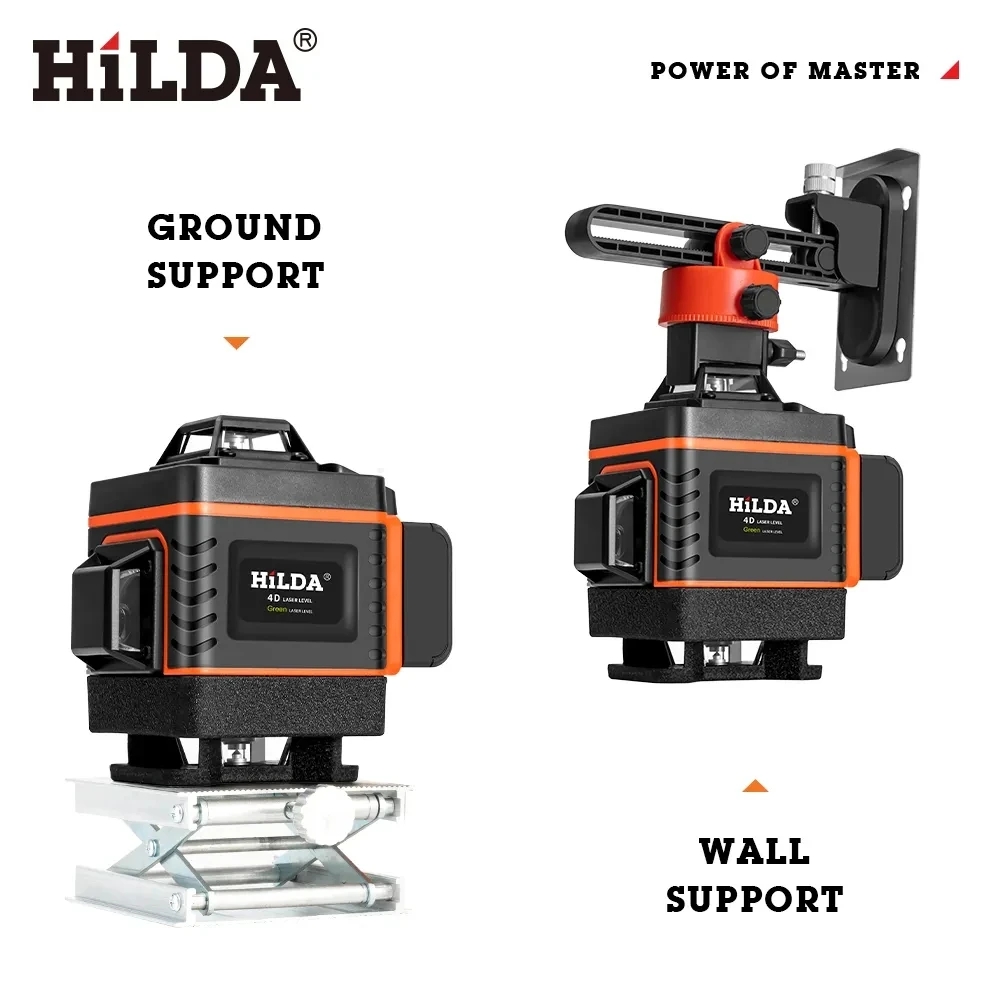 HILDA 16/12Lines 4D Laser Leve - đánh giá và giá Laser Level 16 Lines 4D Green