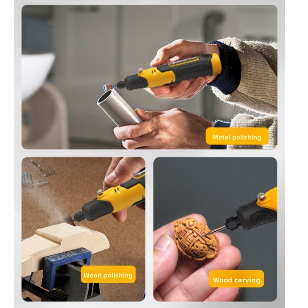 Cordless Mini Grinder 3 Speeds - đánh giá và giá Cordless Rotary Tool Kit Accessories
