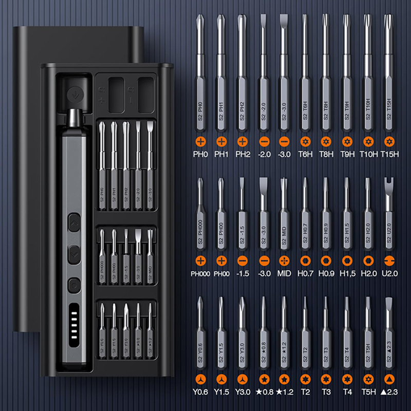 Electric Screwdriver Set Preci - đánh giá và giá Electric Screwdriver Rechargeable Usb