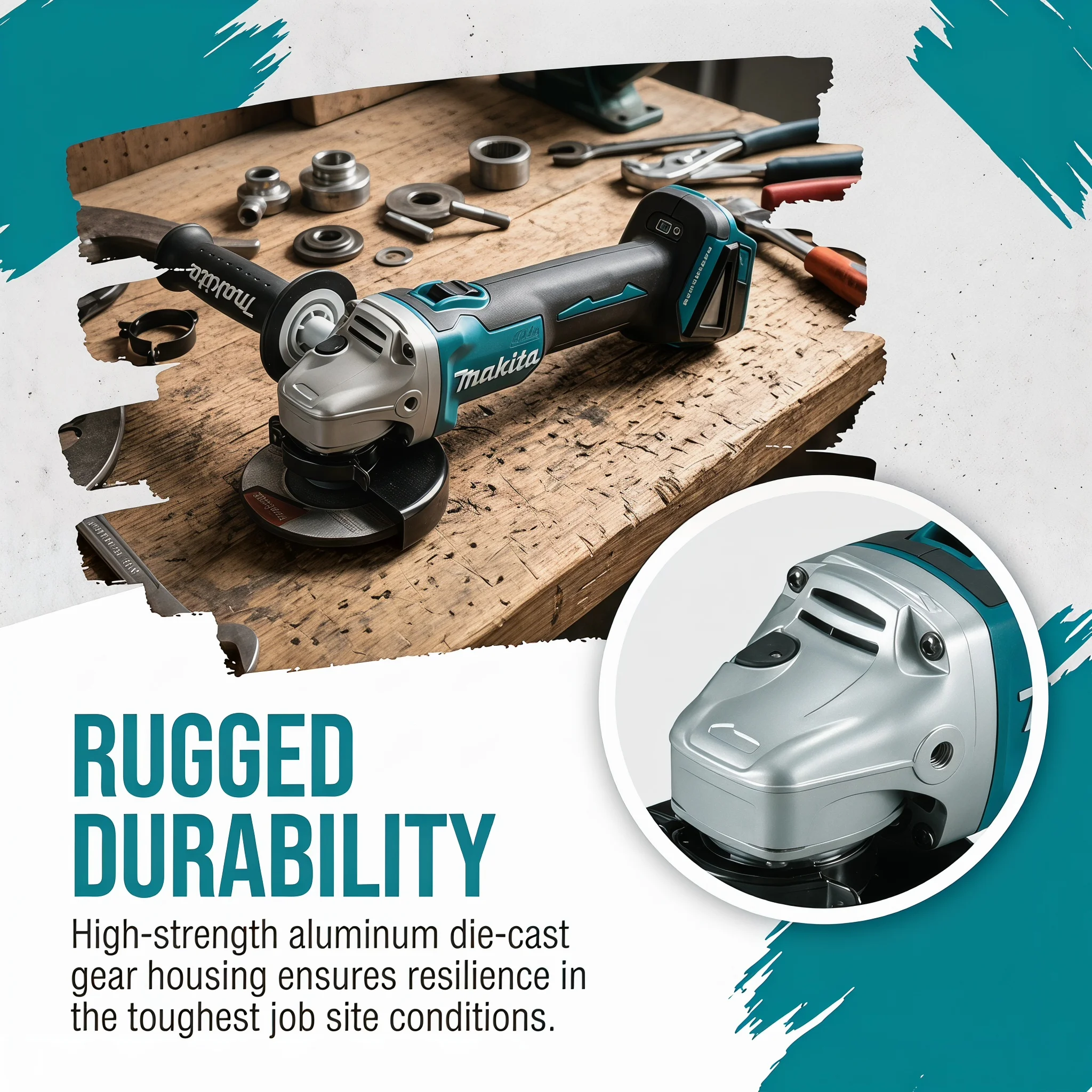 Makita DGA404 Rechargeable Bru - đánh giá và giá Brushless Angle Grinder Battery Powered