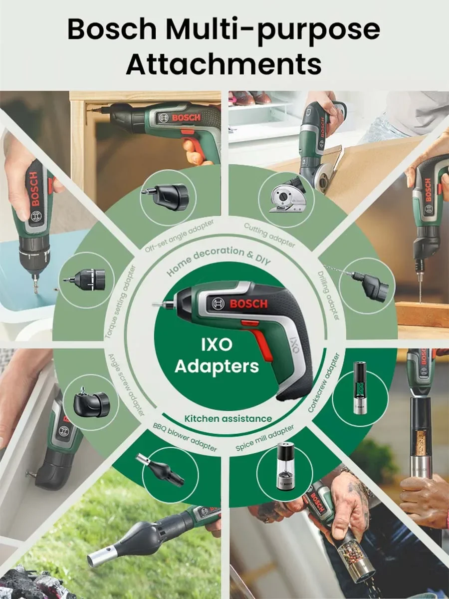 Bosch Cordless Electric Screwd - đánh giá và giá Electric Screwdriver Rechargeable Usb