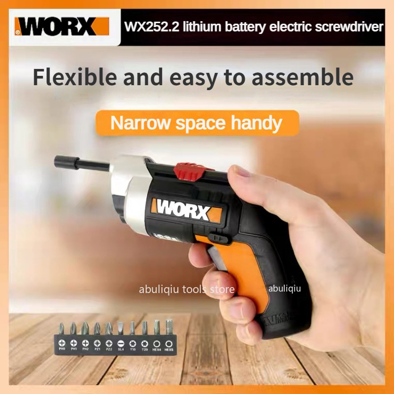 Worx WX252.2 4V Mini Electrica - đánh giá và giá Electric Screwdriver Rechargeable Usb