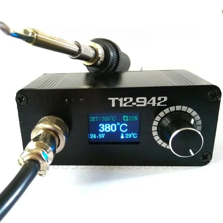 MINI T12 STC OLED Digital Sold - đánh giá và giá Digital Soldering Station T12