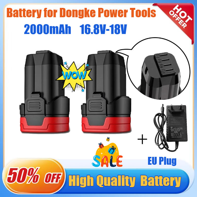 16.8V/18V 2.0Ah Battery for Do - đánh giá và giá Brushless Cordless Electric Drill 18V