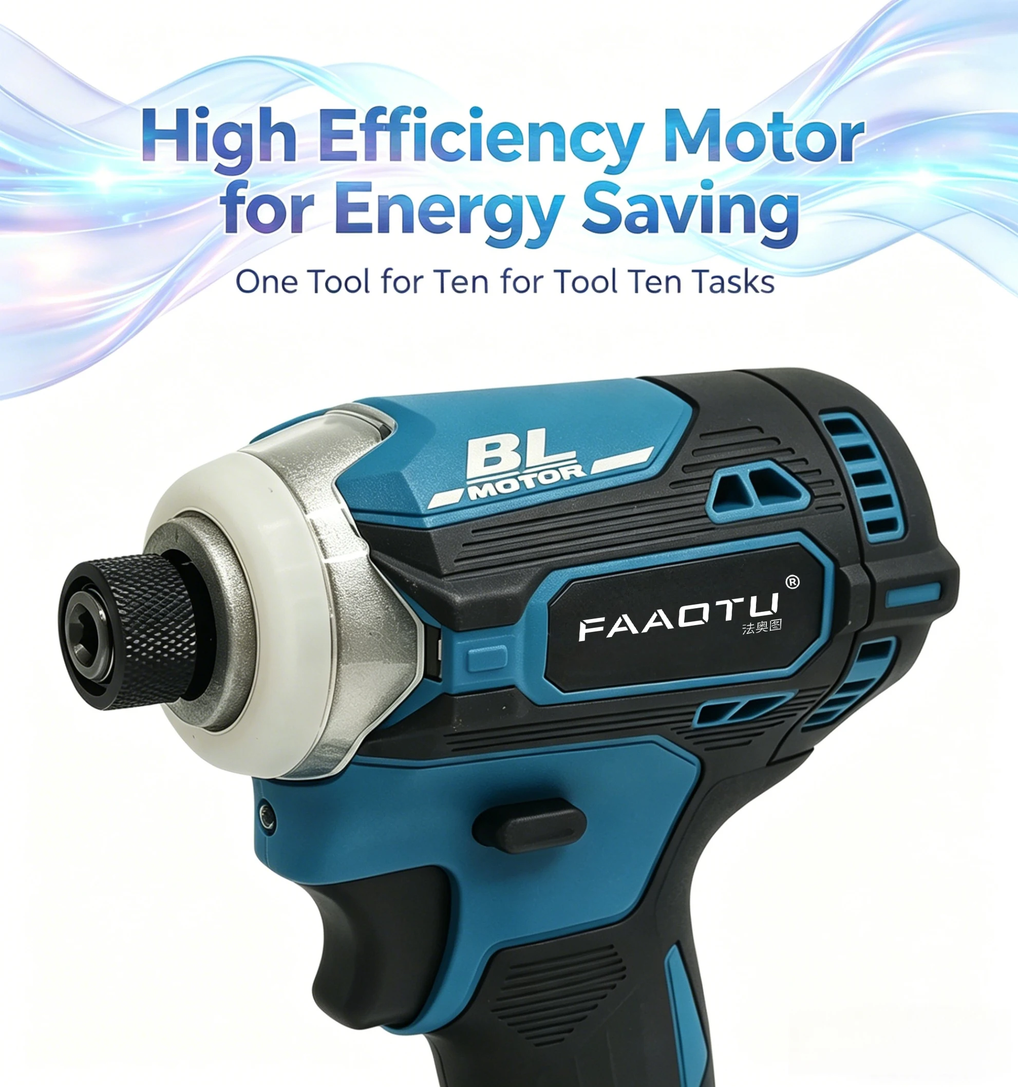 FAAOTU DTD171 Cordless Impact  - đánh giá và giá Brushless Cordless Electric Drill 18V