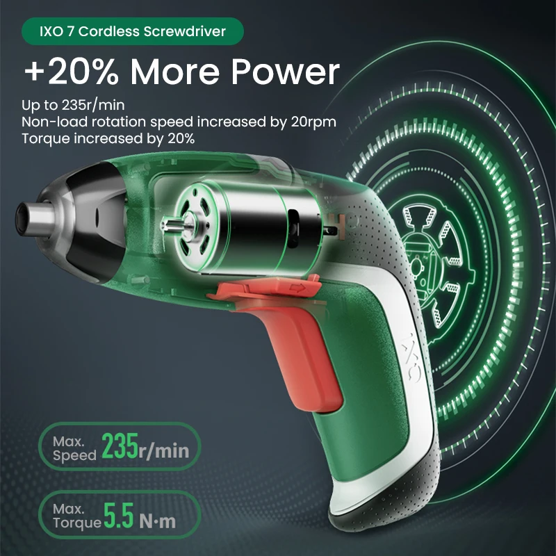Bosch IXO 7 Cordless Screwdriv - đánh giá và giá Electric Screwdriver Rechargeable Usb