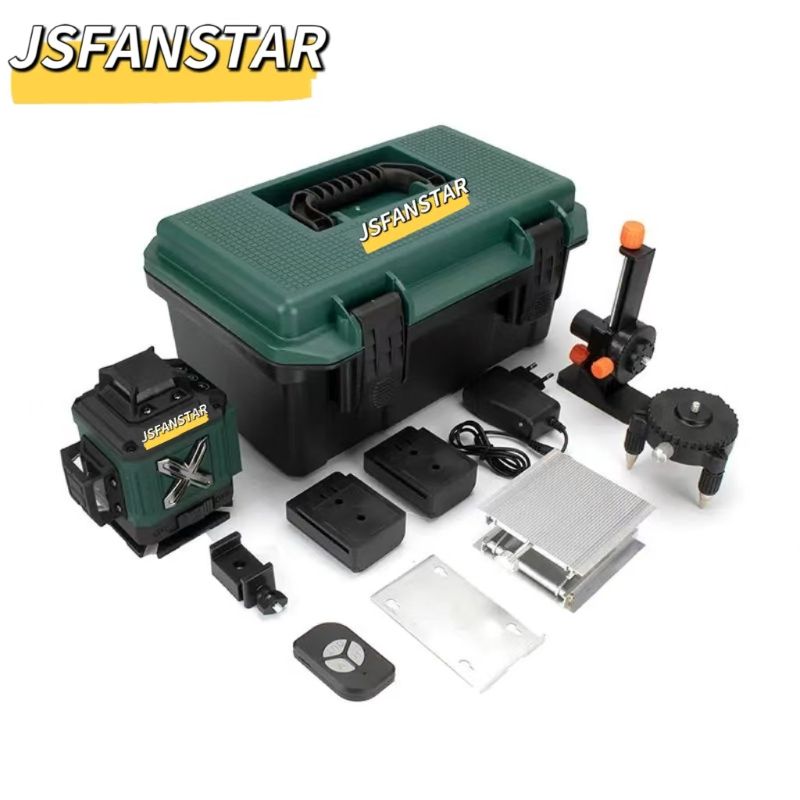 ATV4in1 Battery Powerd Adjusta - đánh giá và giá Laser Level 16 Lines 4D Green