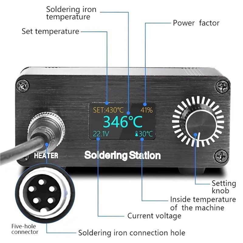 AB11-T12 For Home Repairing So - đánh giá và giá Digital Soldering Station T12