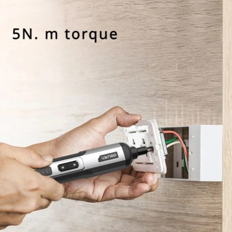 Deli 4V 3‑Speed Cordless Elect - đánh giá và giá Electric Screwdriver Rechargeable Usb