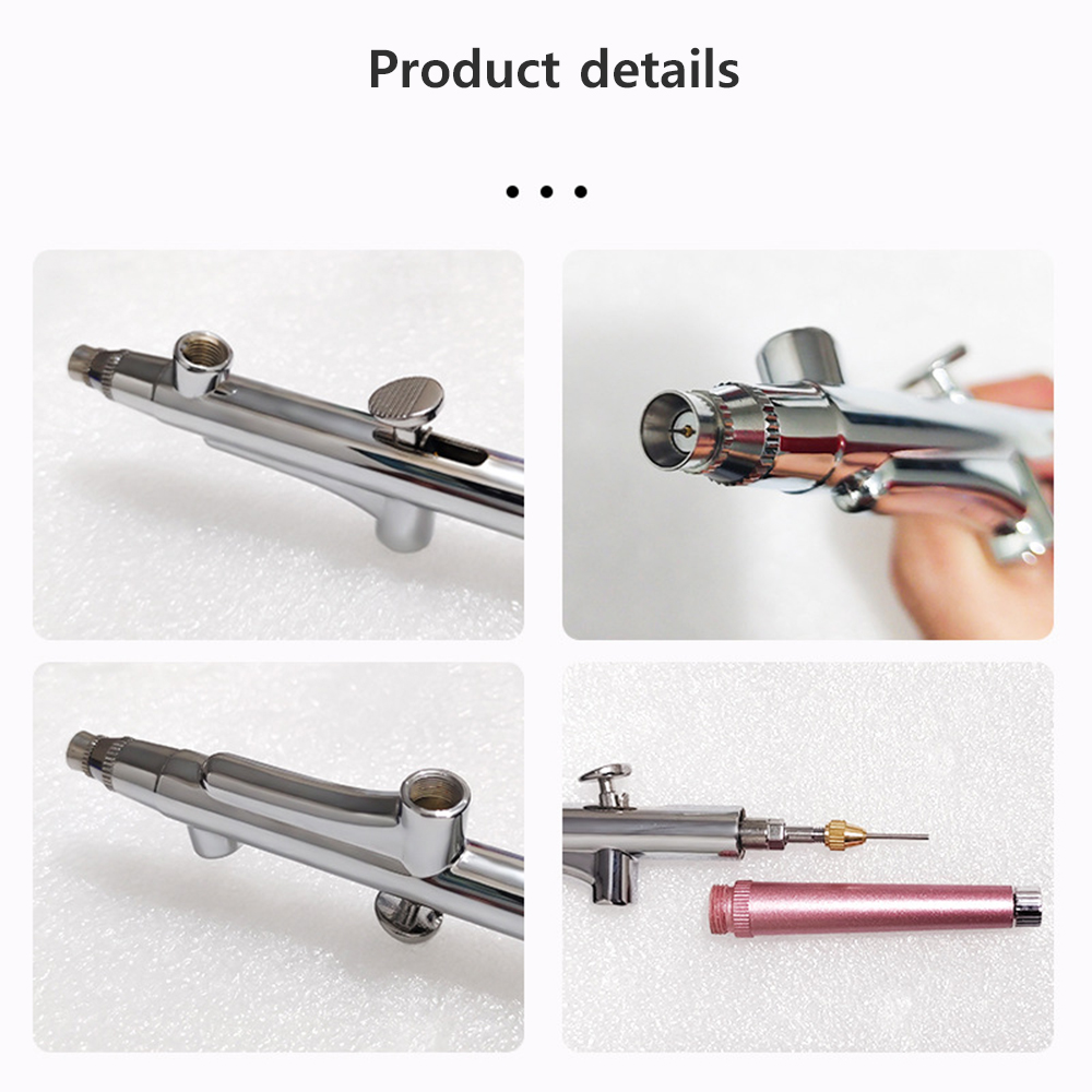 Pro Grade Airbrush Gun Head wi - đánh giá và giá Airbrush Kit With Mini Compressor