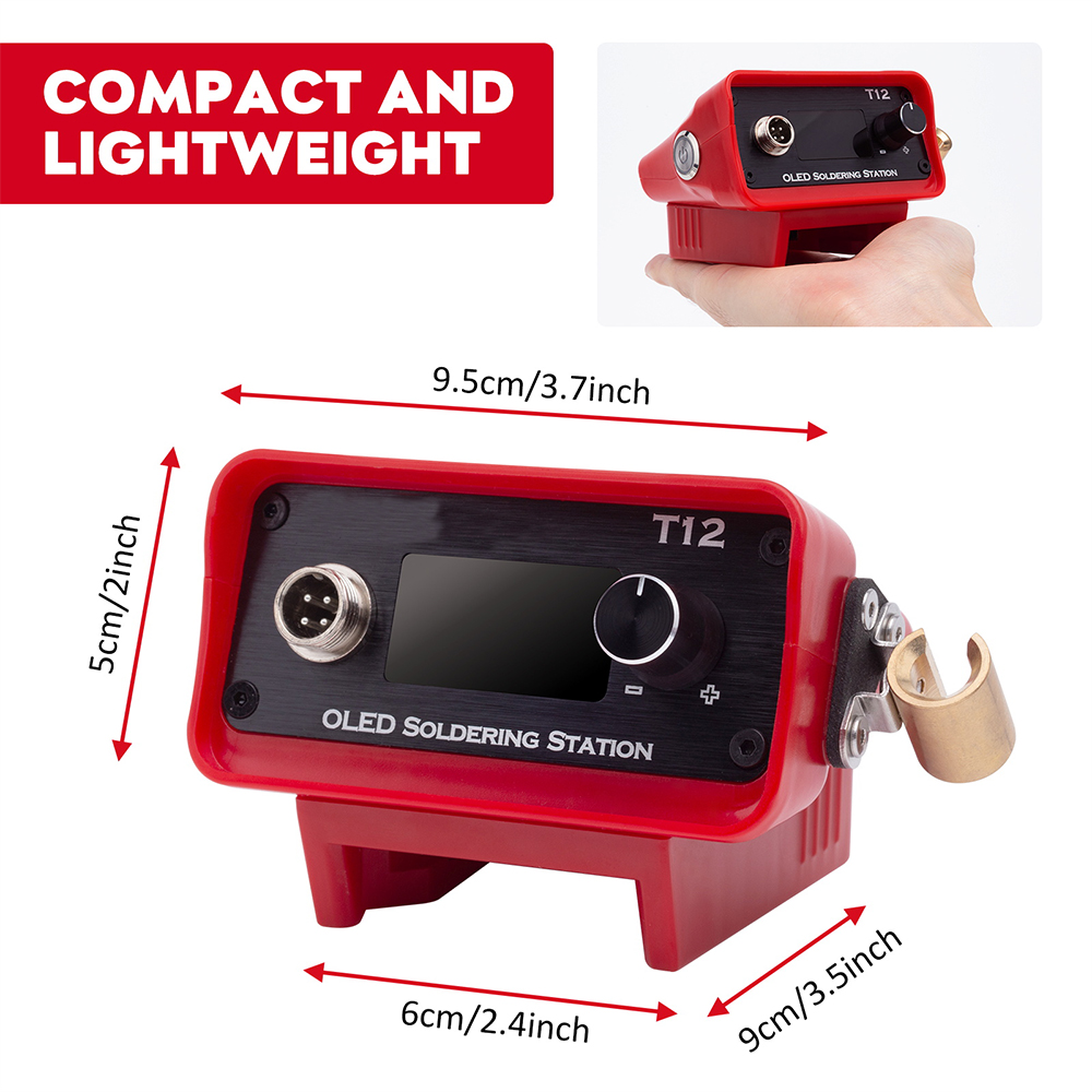 OLED T12 Soldering Iron Statio - đánh giá và giá Digital Soldering Station T12
