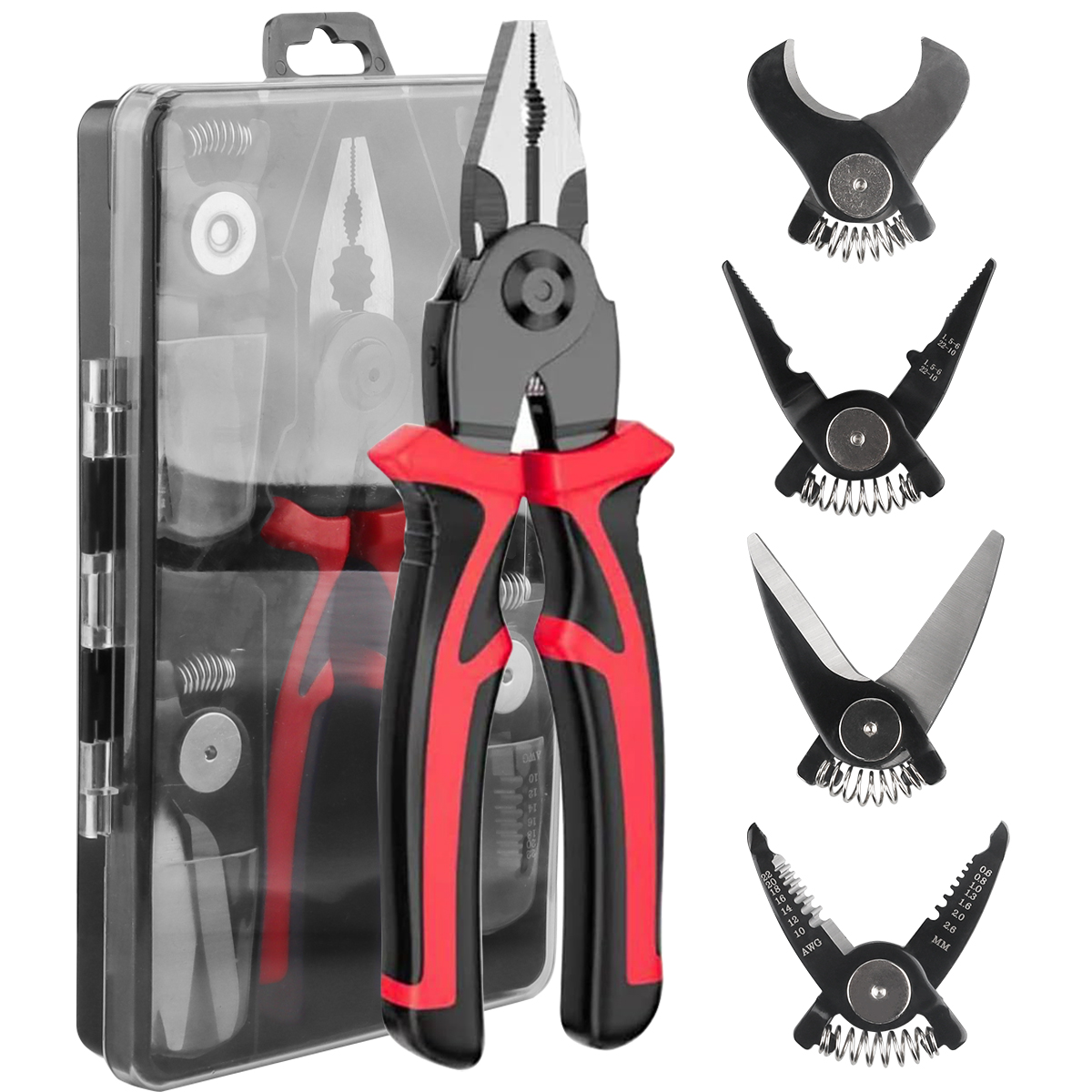 5 in1 Crimping plier Wire cutt - đánh giá và giá Automatic Wire Stripper Cutter
