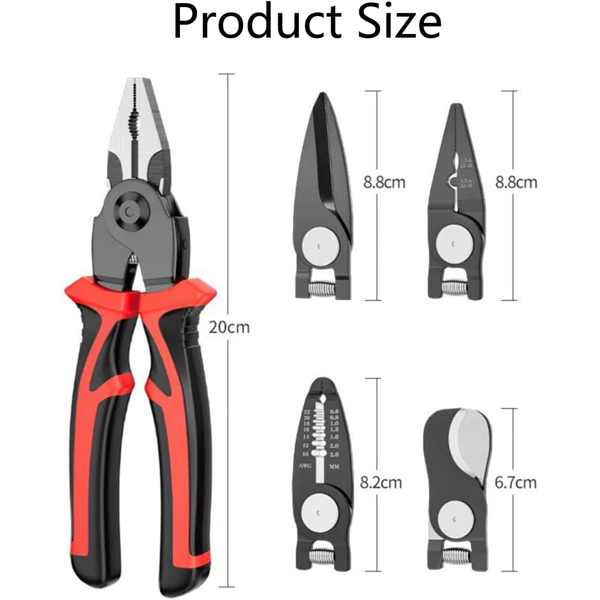 5 in1 Crimping plier Wire cutt - đánh giá và giá Automatic Wire Stripper Cutter