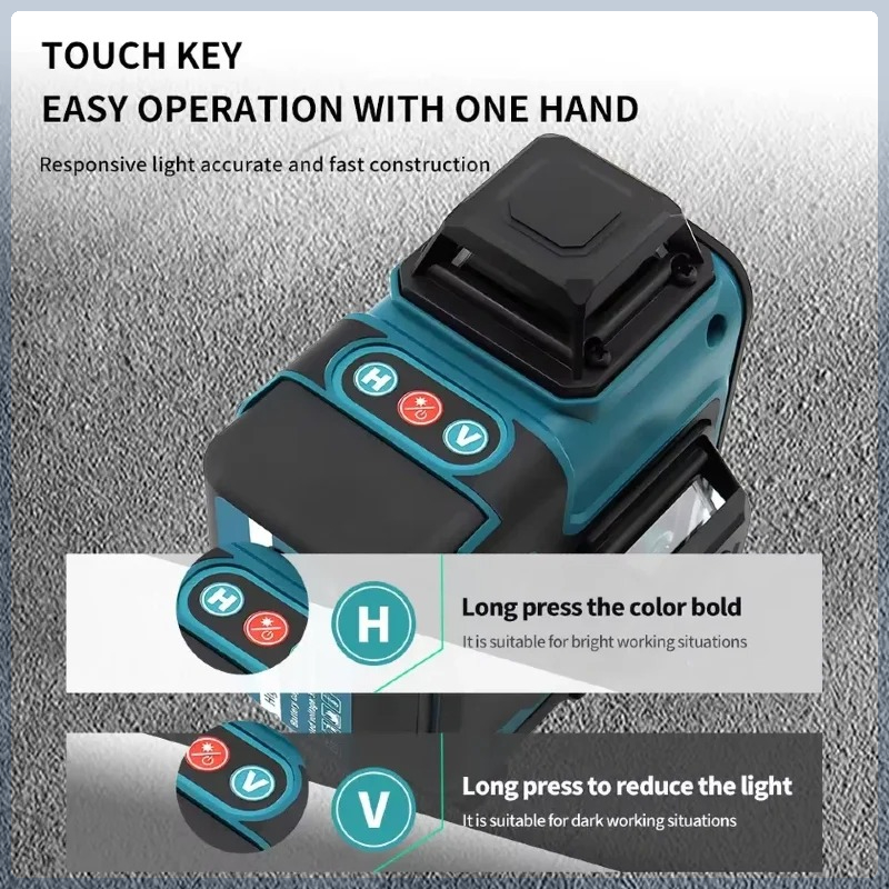 Original Makita Safe Multi-pro - đánh giá và giá Laser Level 16 Lines 4D Green