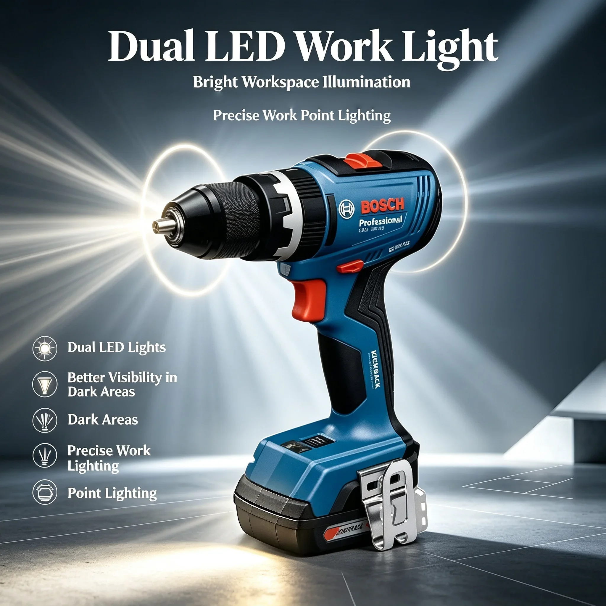 BOSCH  GSB 18V-65 Brushless Co - đánh giá và giá Brushless Cordless Electric Drill 18V