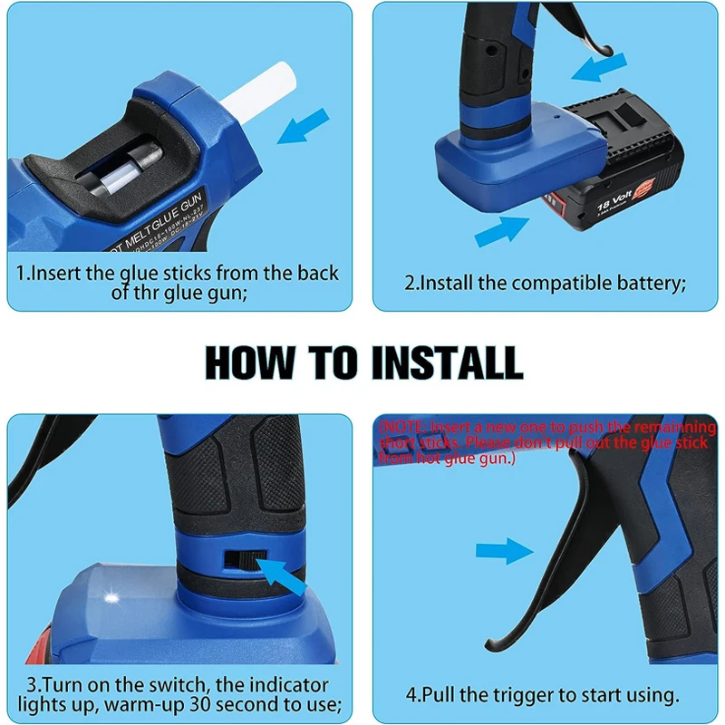Cordless Hot Melt Glue Gun For - đánh giá và giá Hot Melt Glue Gun Cordless