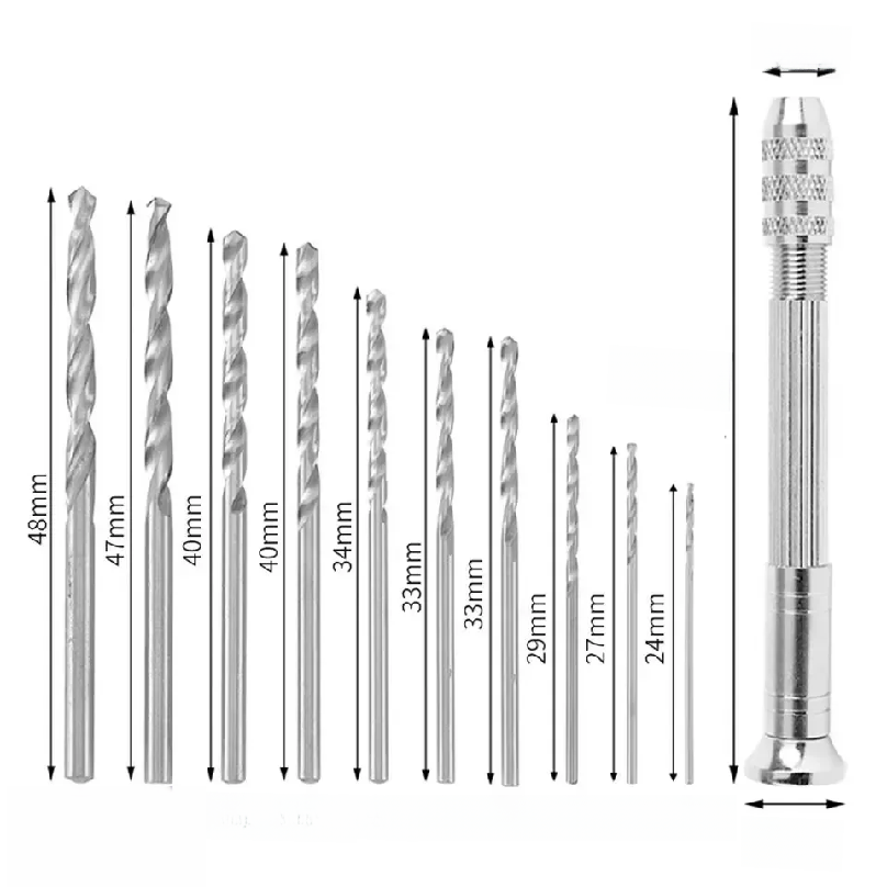 0.8-3.0mm Mini Hand Drill Wood - đánh giá và giá Hand Tools