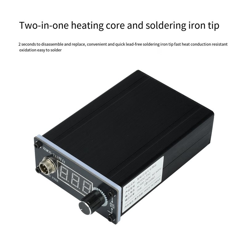 ABYN-Digital T12 Soldering Iro - đánh giá và giá Digital Soldering Station T12
