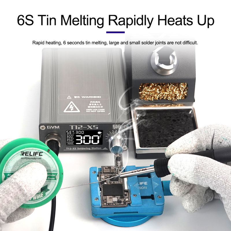 GVM T12-XS Màn Hình Hiển Thị K - đánh giá và giá Digital Soldering Station T12