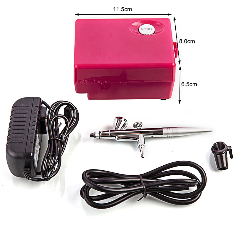 Portable BT16 Sprayer Makeup f - đánh giá và giá Airbrush Kit With Mini Compressor