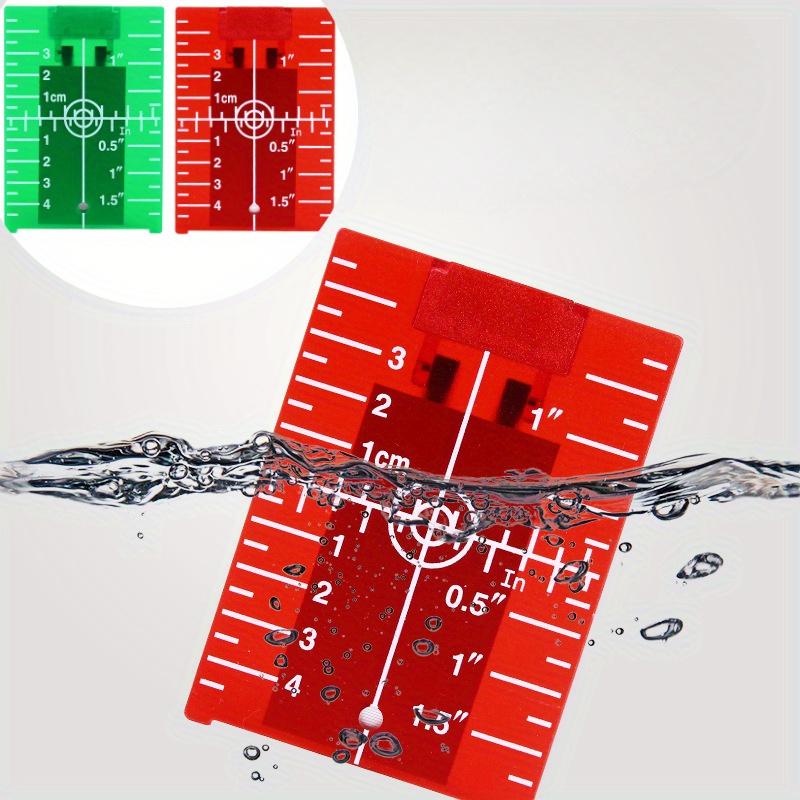 1PCS Inch Cm Laser Target Card - đánh giá và giá Laser Level 16 Lines 4D Green