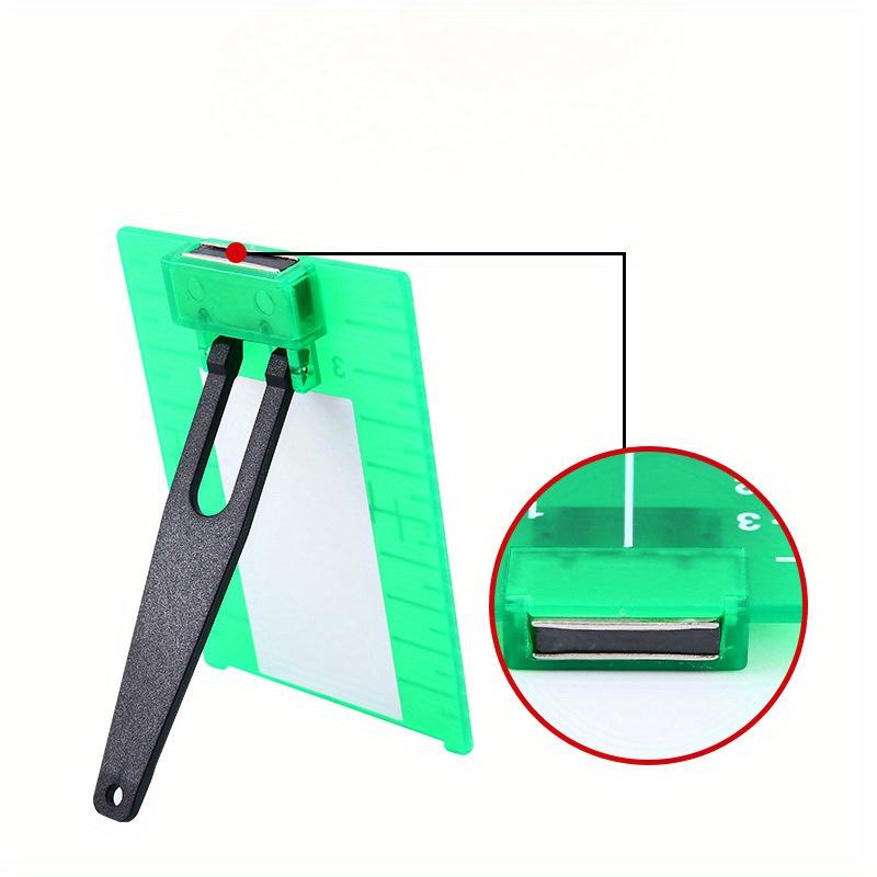 1PCS Inch Cm Laser Target Card - đánh giá và giá Laser Level 16 Lines 4D Green
