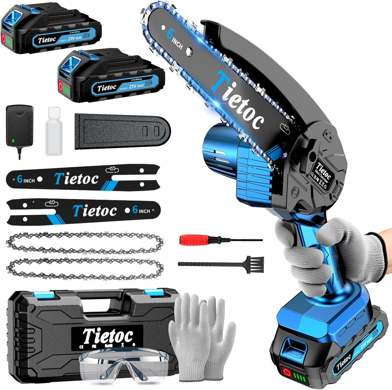 Mini Chainsaw, 6 Inch Chain Sa - đánh giá và giá Mini Electric Chainsaw 6 Inch