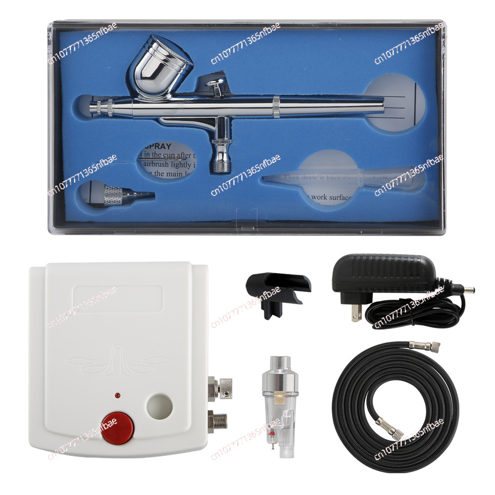 Mini Airbrush Compressor Kit A - đánh giá và giá Airbrush Kit With Mini Compressor