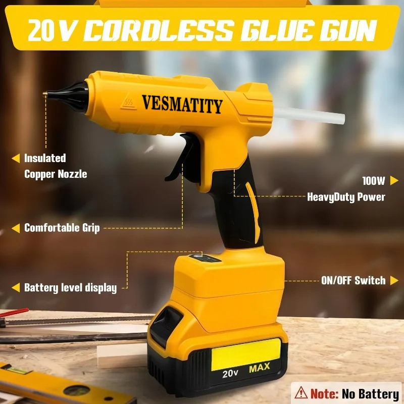 Cordless Electric Handheld Hot - đánh giá và giá Hot Melt Glue Gun Cordless
